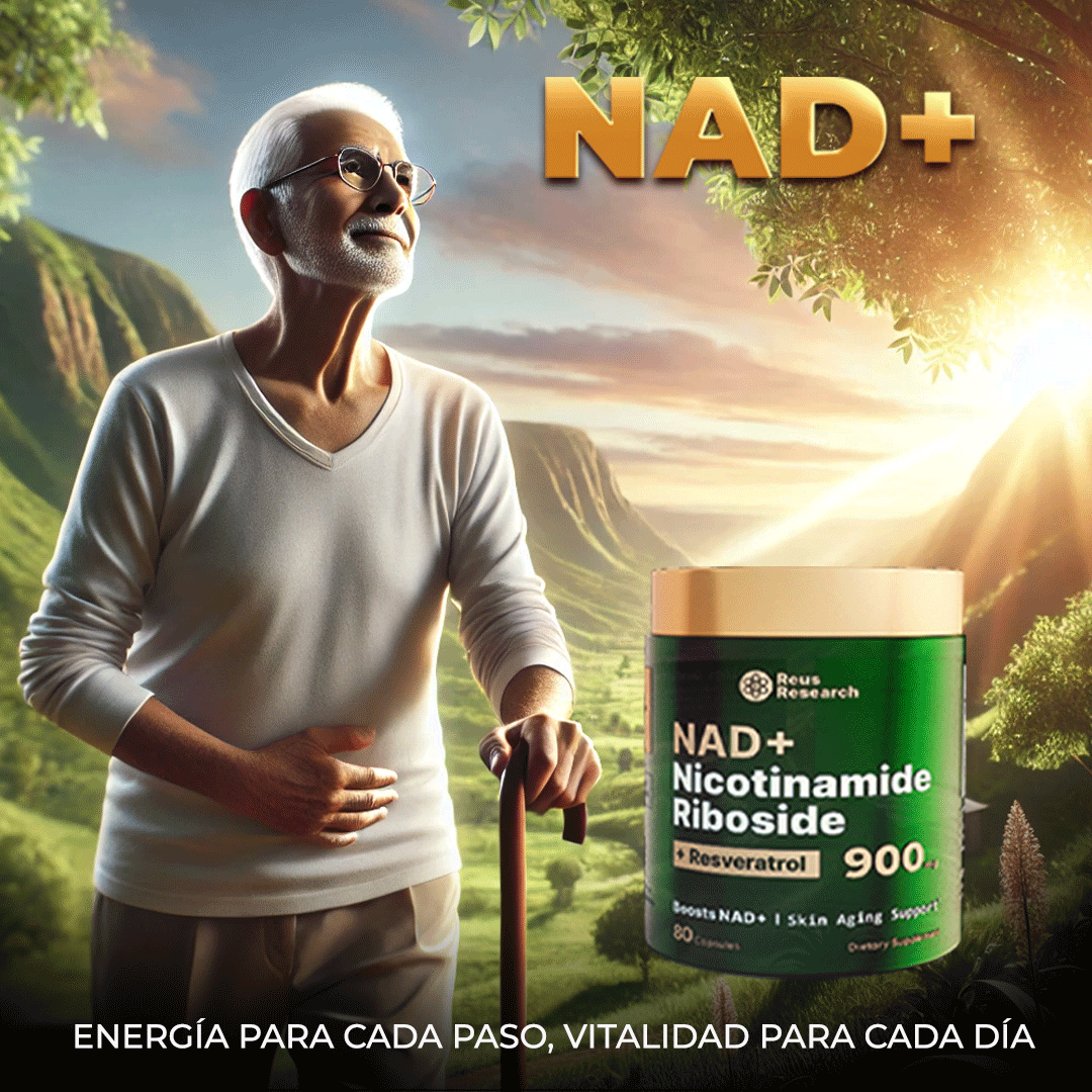 🌟 Nad Nicotinamida + Resveratrol 900 MG