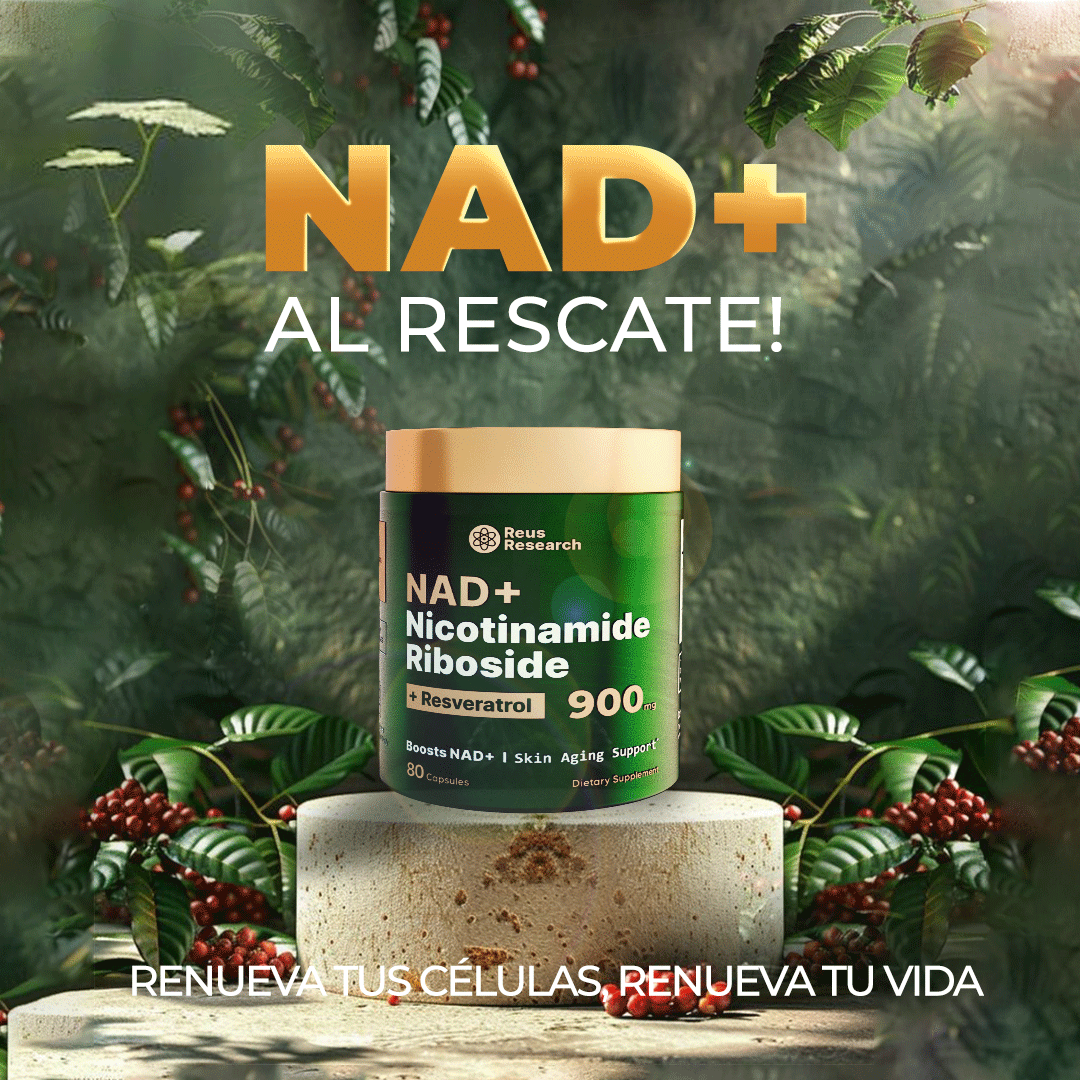 🌟 Nad Nicotinamida + Resveratrol 900 MG