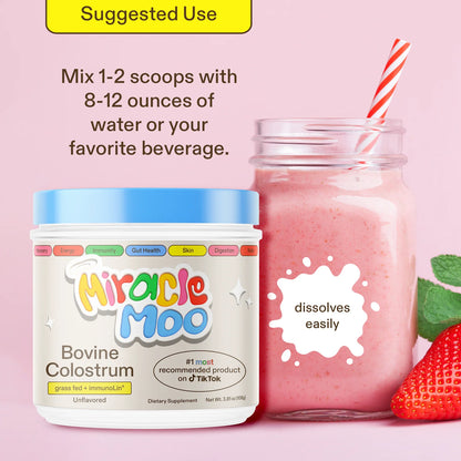 ✔ Miracle Moo Colostro Bovino Premium