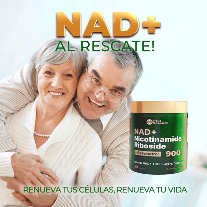 🌟 Nad Nicotinamida + Resveratrol 900 MG