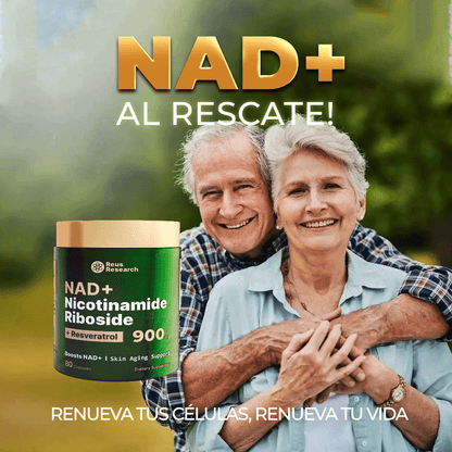 🌟 Nad Nicotinamida + Resveratrol 900 MG