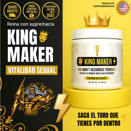 👑 King Maker® Suplemento 13 en 1 para Hombres