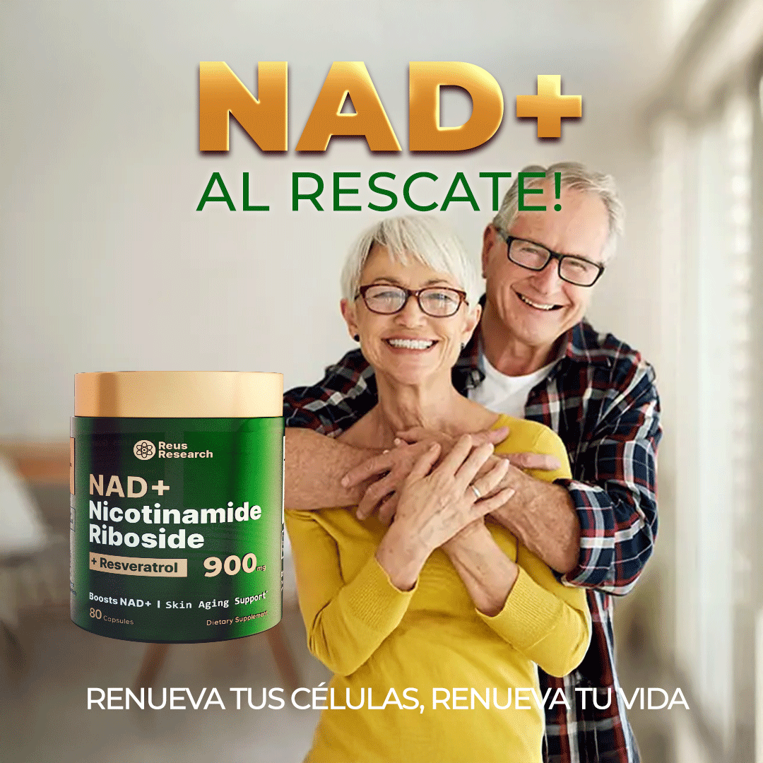 🌟 Nad Nicotinamida + Resveratrol 900 MG